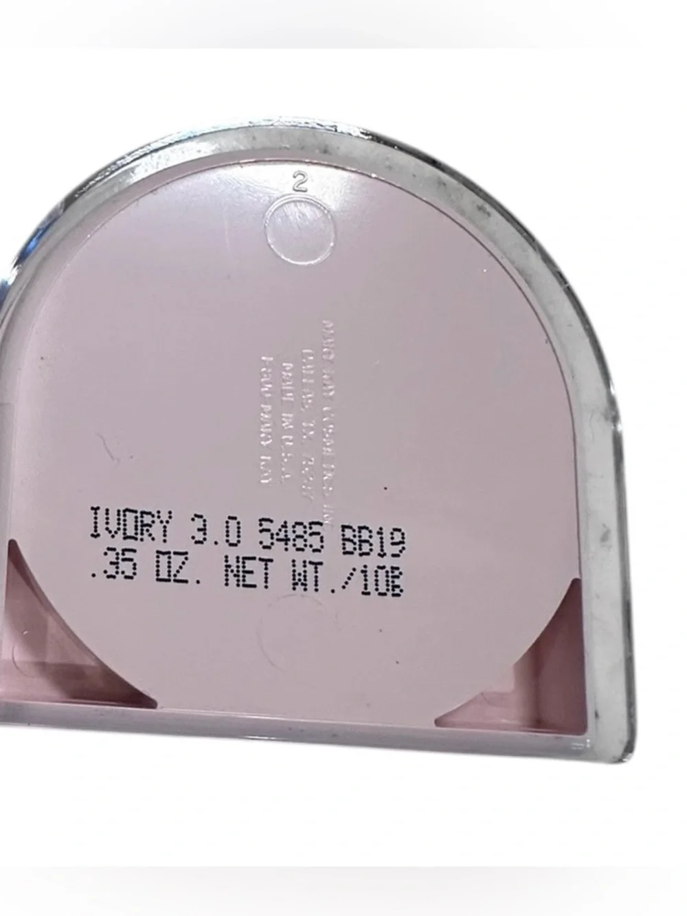 MARY KAY CREME-TO-POWDER FOUNDATION .35 OZ. NET WT./10Gm IVORY 3.0 5485 BB19